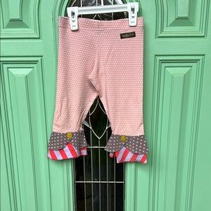 Matilda Jane Pink and White Polka Dot Pants